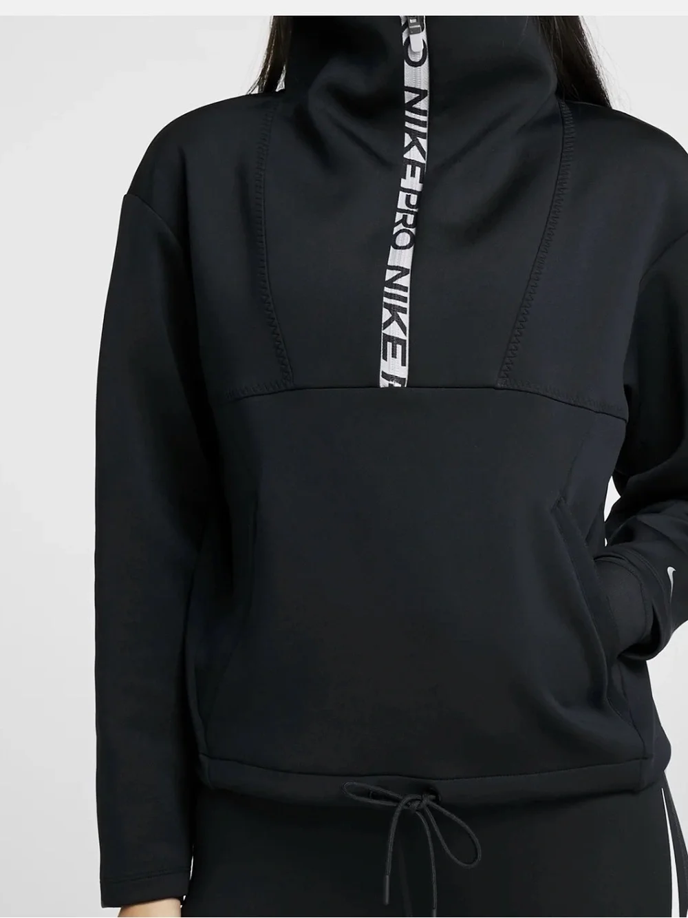 Women's Black Logo-Print Jacket
